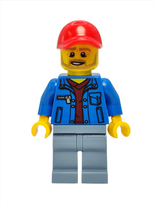 Race Marshal - Male, sc073 Minifigure LEGO®   