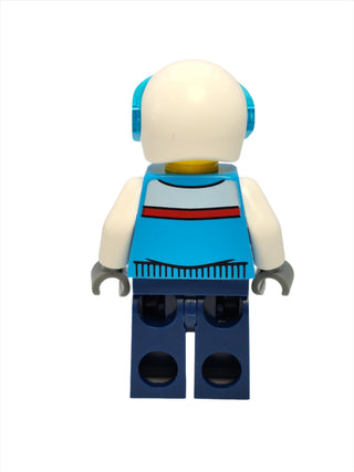 Stunt Plane Pilot - Male with Dark Azure Jacket, cty1397 Minifigure LEGO®   