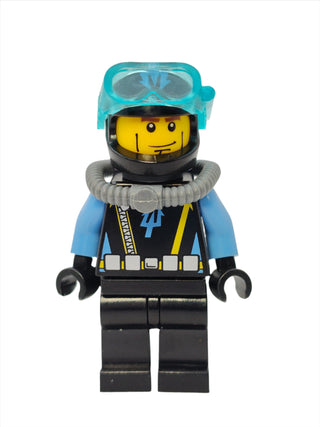 Aquaraider Diver 7, aqu021 Minifigure LEGO®   