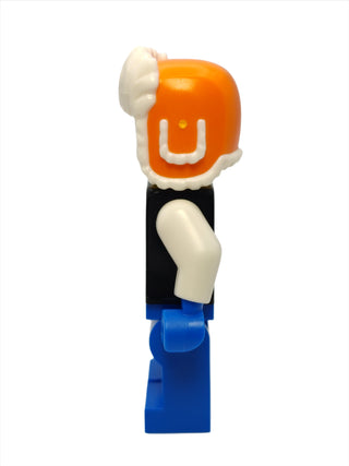 Man with Orange Ushanka Hat and Black Ice Planet Coat, hol269 Minifigure LEGO®   