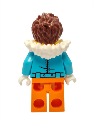 Arctic Explorer Captain - Male with White Fur Collar, cty1612 Minifigure LEGO®   