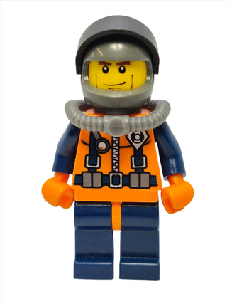 Coast Guard World City - Orange Torso with Straps, wc017 Minifigure LEGO®   