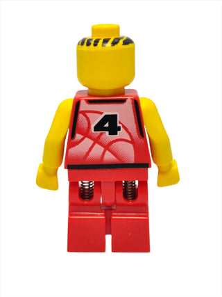 NBA Player - Number 4 with Red Legs, nba044 Minifigure LEGO®   