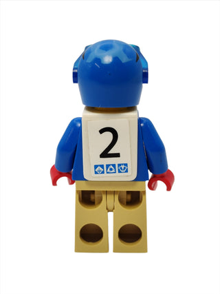 Snowboarder - Number 2 Sticker on Both Sides, gg006s Minifigure LEGO®   