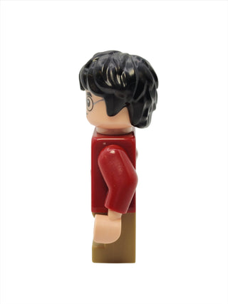 Harry Potter - Dark Red Plaid Flannel (Tan Short Legs), hp481 Minifigure LEGO®   