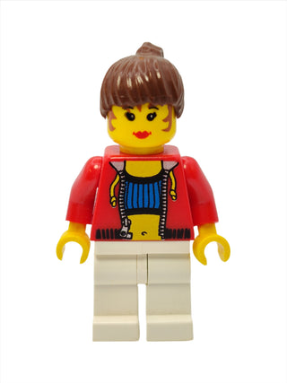 Female with Crop Top and Navel Pattern, stu010 Minifigure LEGO®   