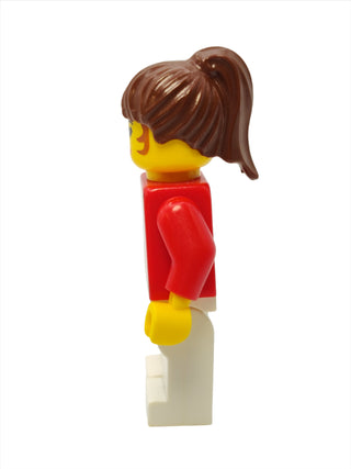 Female with Crop Top and Navel Pattern, stu010 Minifigure LEGO®   