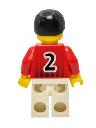 Soccer Player - Red and White Team #2, soc086 Minifigure LEGO®   