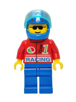 Octan - Racing Blue Helmet 4 Stars & Stripes, oct027 Minifigure LEGO®   