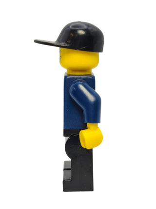 World City Patrolman - Dark Blue Shirt with Badge and Radio, wc005 Minifigure LEGO®   