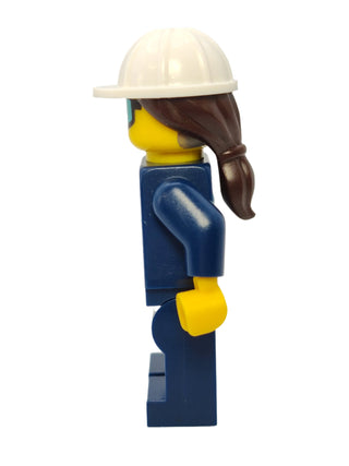 Rocket Engineer - Female Light Blue Goggles and Face Covered with Dirt, cty1038 Minifigure LEGO®   