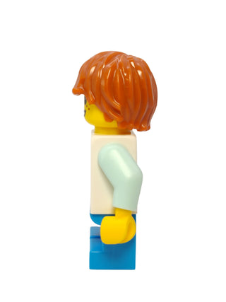 Boy - White Shirt with Orange Pocket, cty1023 Minifigure LEGO®   