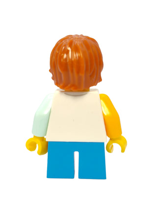 Boy - White Shirt with Orange Pocket, cty1023 Minifigure LEGO®   