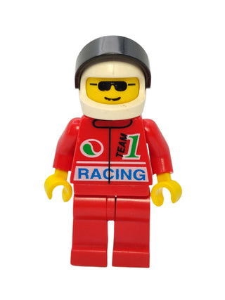 Octan - Racing White Helmet with Black Visor, oct031 Minifigure LEGO®   