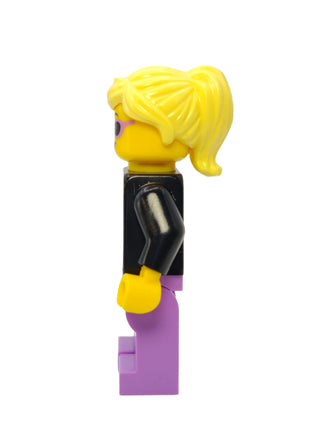 Woman - Black Leather Jacket, idea081 Minifigure LEGO®   