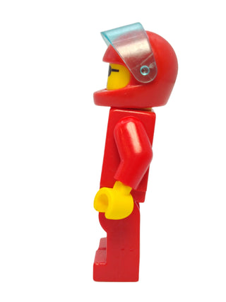 Octan - Racing Red Helmet with Trans-Light Blue Visor, oct030 Minifigure LEGO®   