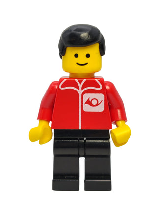 Post Office - Black Male Hair, post004 Minifigure LEGO®   