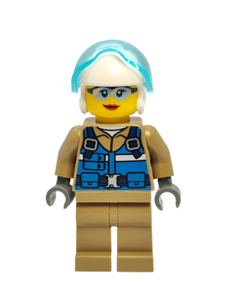 Wildlife Rescue Pilot - Female, cty1296 Minifigure LEGO®   