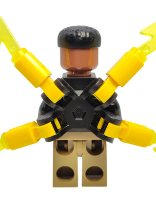 Electro - Black and Dark Tan Outfit with Small Electricity Wings, sh0945 Minifigure LEGO®   