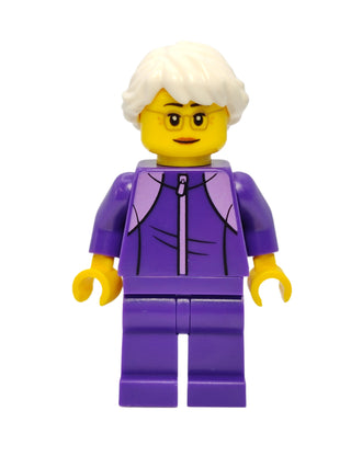 Grandmother - Dark Purple Tracksuit, cty1024 Minifigure LEGO®   