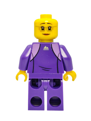 Grandmother - Dark Purple Tracksuit, cty1024 Minifigure LEGO®   