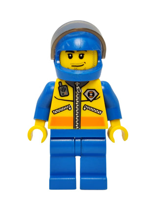 Coast Guard City - ATV Driver, cty0075 Minifigure LEGO®   