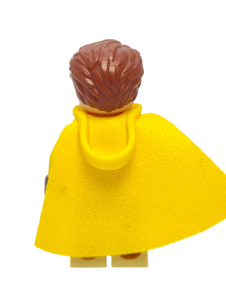 Cedric Diggory - Yellow Hufflepuff Quidditch Uniform with Hood and Cape, hp429 Minifigure LEGO®   