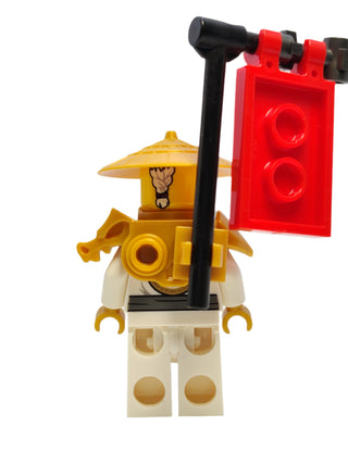 Wu Sensei - Crystallized with Flag, njo784 Minifigure LEGO®   