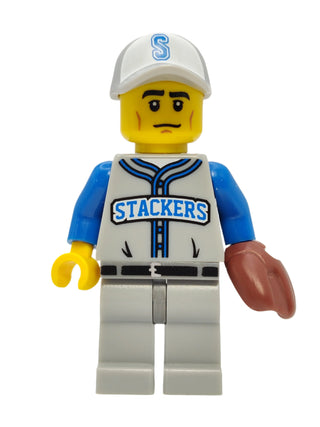 Baseball Fielder (Mis-Molded Waist) Minifigure LEGO®   