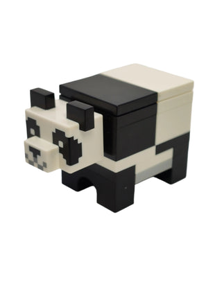 Minecraft Panda (White Plate with Bar Handle), minepanda04 Minifigure LEGO®   