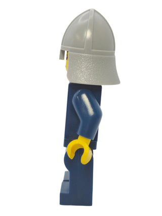 Red Sash with Light Bluish Gray Neck Protector - Reddish Brown Eyebrows, cas479b Minifigure LEGO®   