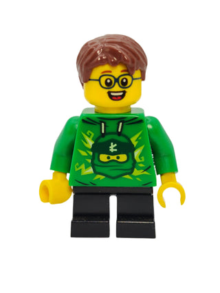 Boy - Green Ninjago Hoodie, cty1233 Minifigure LEGO®   