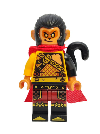 Evil Macaque - Gold and Dark Red Armor with Red Cape, mk029 Minifigure LEGO®   