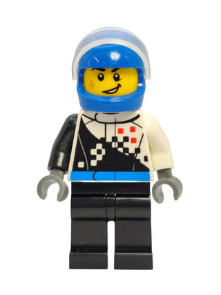 Buggy Driver - Checkered Race Torso, cty0712 Minifigure LEGO®   