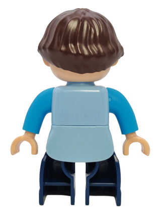 Duplo Figure Miles without Helmet, 47394pb199 Minifigure LEGO®   