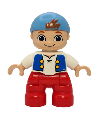 Duplo Figure Cubby - Never Land Pirates, 47205pb027 Minifigure LEGO®   