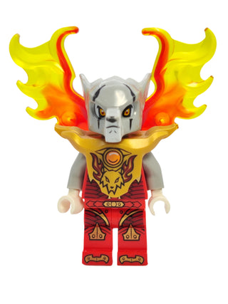 Worriz - Armor Breastplate with Flame Wings, loc129 Minifigure LEGO®   