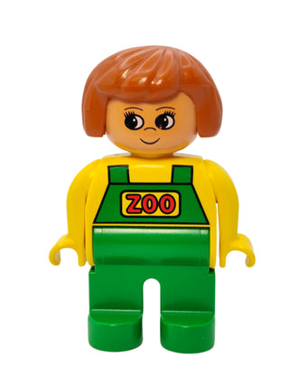 Duplo Figure Zookeeper, 4555pb133 Minifigure LEGO®   