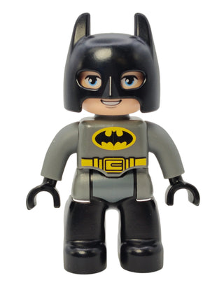 Duplo Figure Batman - Dark Bluish Gray Suit, 47394pb213 Minifigure LEGO®   