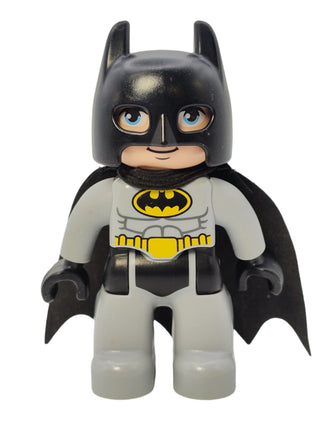 Duplo Figure Batman - Light Bluish Gray Suit, 47394pb287 Minifigure LEGO®   