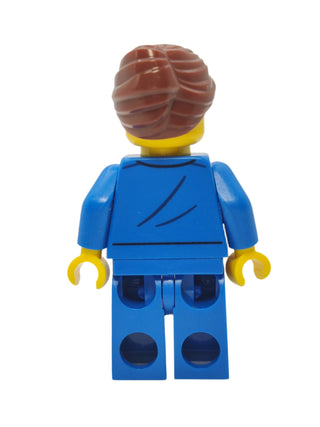 Astronaut - Blue Jumpsuit with Hair Swept Back Into Bun, cty1036 Minifigure LEGO®   