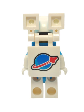 Lunar Research Astronaut - White and Dark Azure Suit with Backpack Lights, cty1414 Minifigure LEGO®   