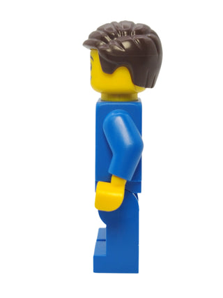 Astronaut - Blue Jumpsuit with Scared and Lopsided Smile, cty1041 Minifigure LEGO®   