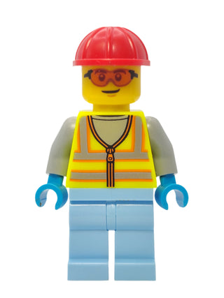 Space Engineer - Neon Yellow Safety Vest with Safety Glasses, cty1426 Minifigure LEGO®   