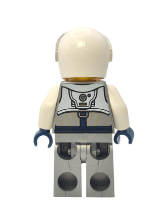 Astronaut - Flat Silver Spacesuit with White Panel with Classic Space Logo, twn400 Minifigure LEGO®   