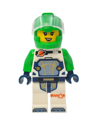 Astronaut - White Spacesuit with Bright Green Helmet, cty1759 Minifigure LEGO®   