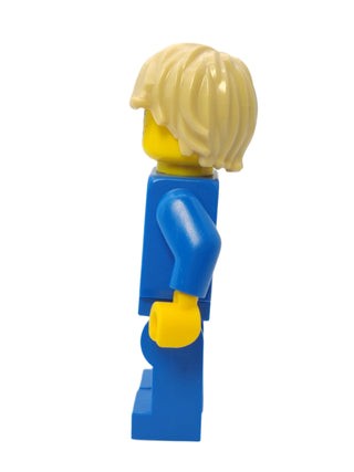 Astronaut - Blue Jumpsuit and Tan Hair Tousled with Side Part, cty1067 Minifigure LEGO®   