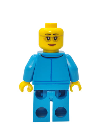 Lunar Research Astronaut - Dark Azure Jumpsuit with Medium Nougat Hair, cty1422 Minifigure LEGO®   