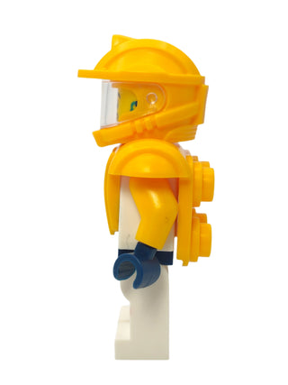 Astronaut - White Spacesuit with Bright Light Orange Armor, cty1745 Minifigure LEGO®   