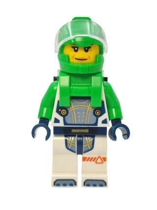 Astronaut - White Spacesuit with Bright Green Arms, cty1726 Minifigure LEGO®   